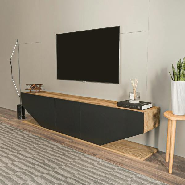Decorotika Incia Modern Tv Stand TV Unit TV Cabinet for TV's up to 78"