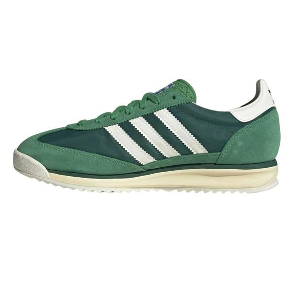 Adidas Mens Sl 72 Rs Leather Trainers - Green/White - 