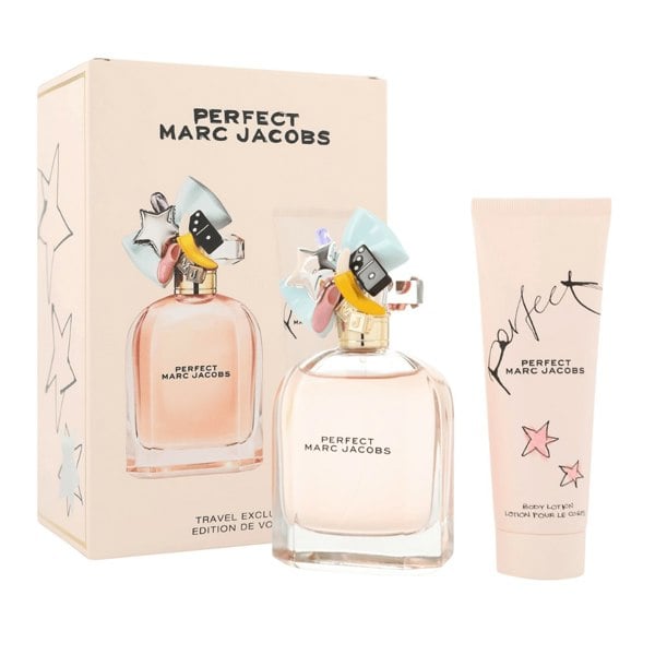 Marc Jacobs Women's Perfume Marc Jacobs Perfect Women's Perfume Gift Set (100ml EDP + 75ml Body Lotion)
