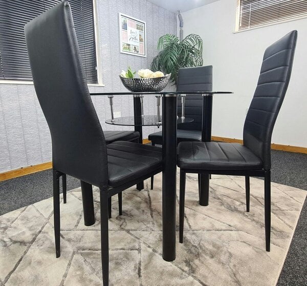 Kosy Koala Dining Table Set with 4 Chairs Dining Room and Kitchen table set of 4