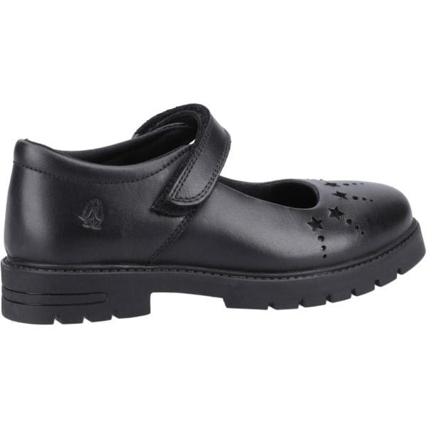 Hush Puppies Sabrina Junior Leather Girls's Black Shoes