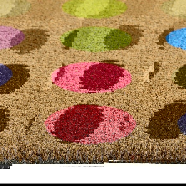 My Mat Printed Coir Spots
