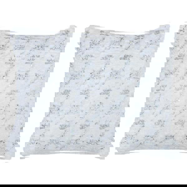 Riva Home Leaping Reindeer Cushion Cover - White