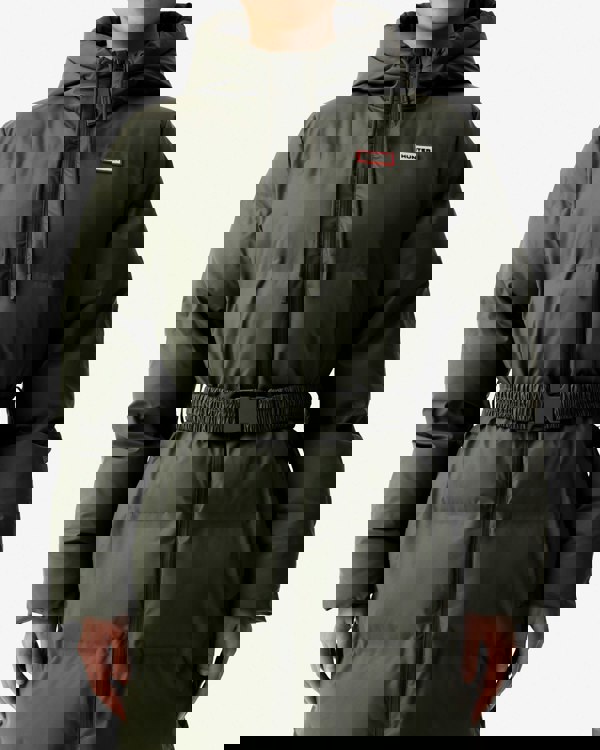 Hunter Hutchison Womens PU Coated Long Puffer Jacket - Kambaba