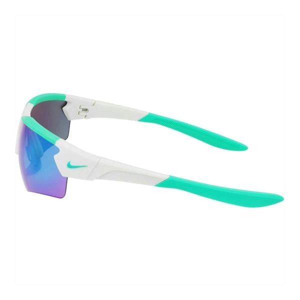 Nike Cloak Mirrored Sport Sunglasses - Silver/Green - 