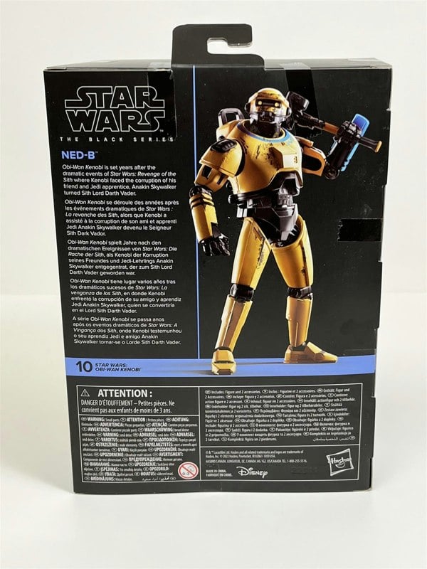 Hasbro Star Wars The Black Series Obi Wan Kenobi NED-B 6.6 inches Hasbro F6156