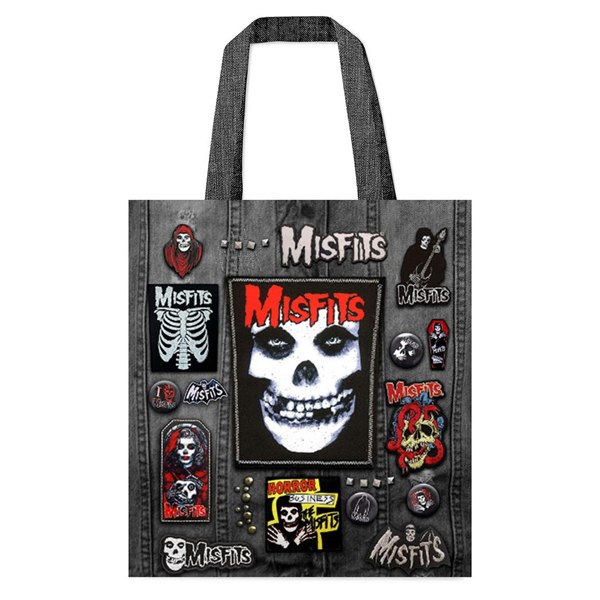 Misfits Fiend Band Logo Battle Tote Bag
