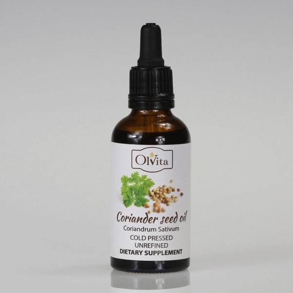 Ol'Vita Coriander Seed Oil | Dietary Supplement | Cold Pressed | Unrefined