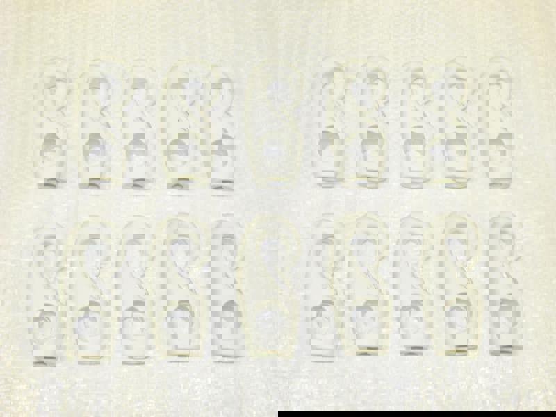 x10 4MM Nylon Shock Cord Hooks - Bungee Cord Attachment Fitting