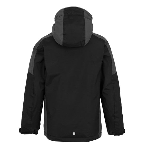 Regatta Boy's Hurdle V Waterproof Jacket - Black/Seal Grey