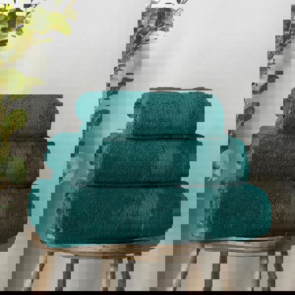 Bianca Supima Cotton Towel Teal Green