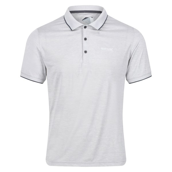 Regatta Mens Remex II Polo Shirt - Silver Grey