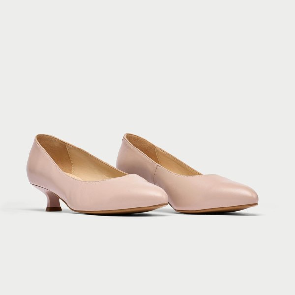 Calla Claudia Shoes - Blush Leather