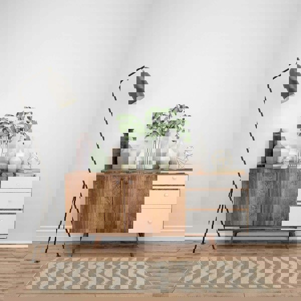 Beige Jute-Look Washable Rugs | Stylish & Easy-Clean