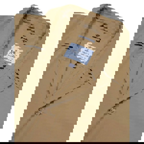 Aquascutum Active Stretch Caban Trench Coat Khaki M