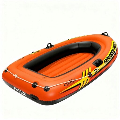 smartbies Intex Explorer Pro 100 Inflatable Boat | Durable Pool & Outdoor Water Toy
