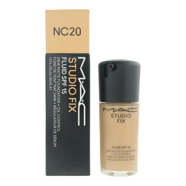 MAC Studio Fix Fluid Spf 15 NC20 Foundation 30ml