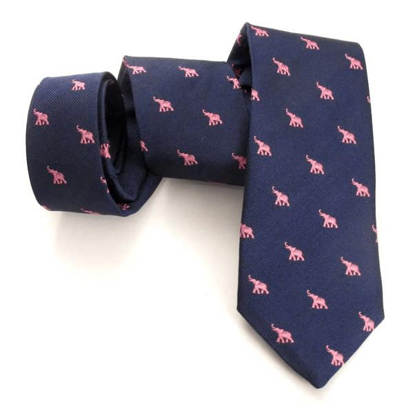 Elephant Silk Neck - Tie by Van Buck - Claudio Lugli Shirts