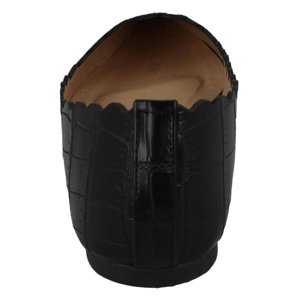 Spot On Ladies Spot On Pointed Toe Ballerinas F80457