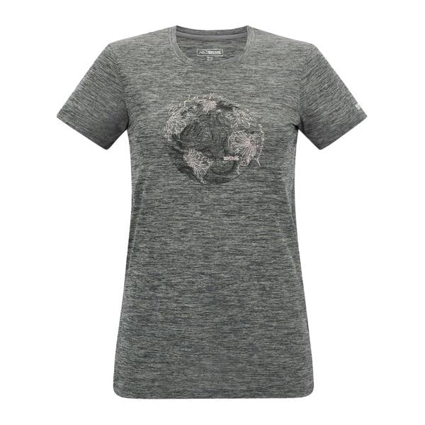 Regatta Womens Fingal World T-Shirt - Dark Storm Marl