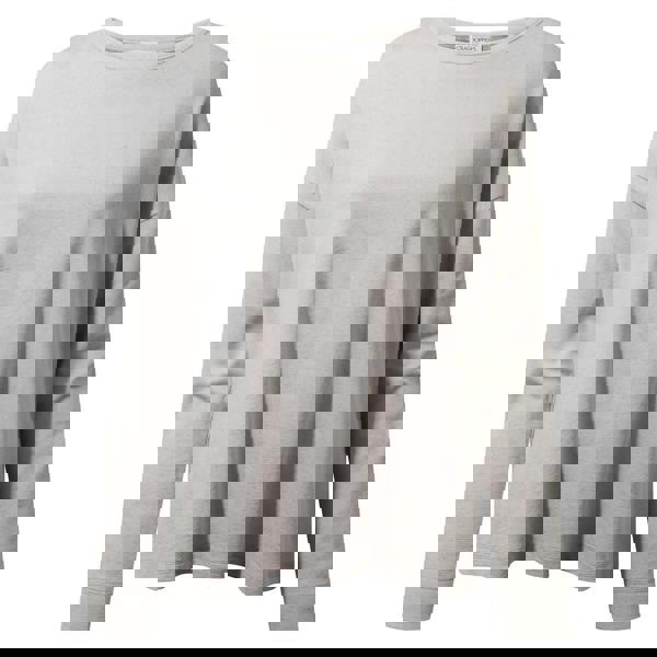 Craghoppers Womens/Ladies Forres Long-Sleeved T-Shirt - Lunar Grey Marl - 