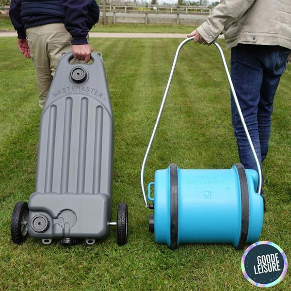 Aquaroll 40L & Wastemaster 38L Economy Caravan Water & Waste Carrier Set