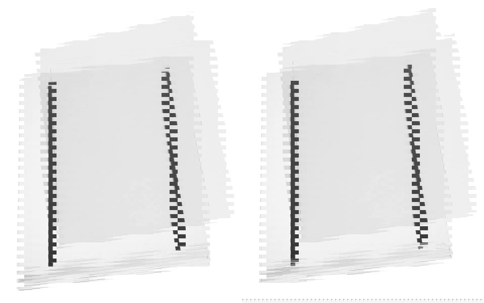 Durable Water Resistant UV Anti-Reflective Magnetic Pockets | 5 Pack | A3 Clear