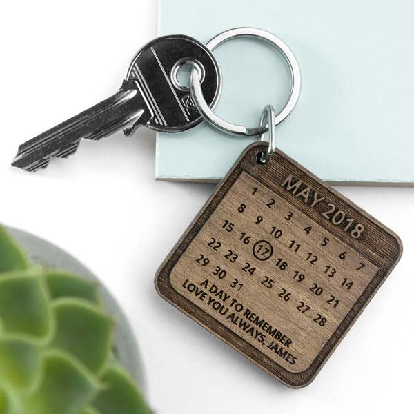 Personalised A Day To Remember Keyring - alternative angle