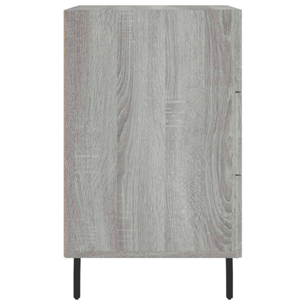 Berkfield Bedside Cabinet Grey Sonoma 40x40x66 cm Engineered Wood