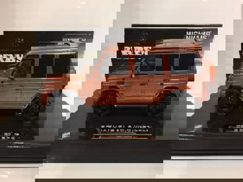 minichamps 437032402 brabus 850 6.0 widestar 2016 cooper metallic 28 of 250 pcs