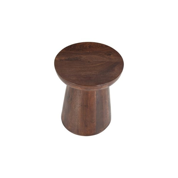 IH Design Monco Dark Mango Wood Side Table