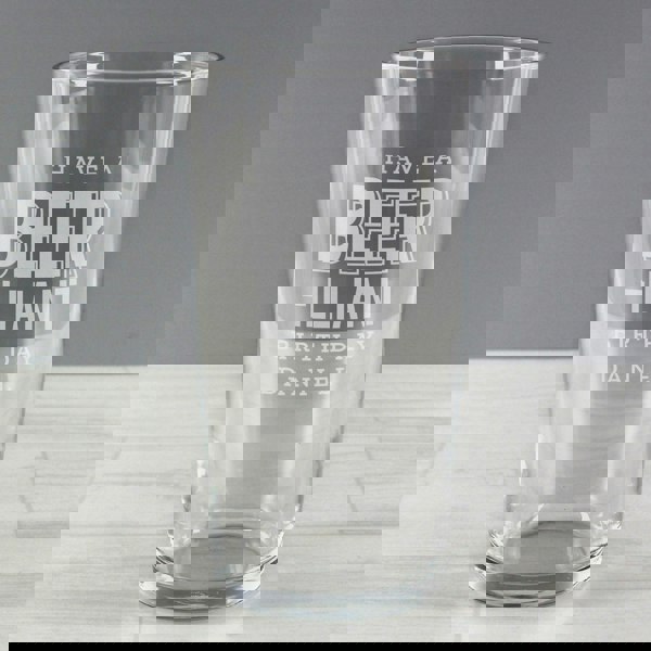 Personalised Memento Company Personalised Beer-Illiant Birthday Pint Glass