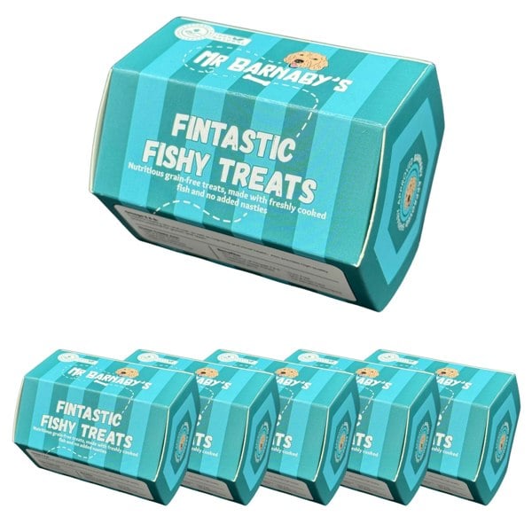 Mr Barnaby's Fintastic Fishy Dog Treats (Pack of 6)