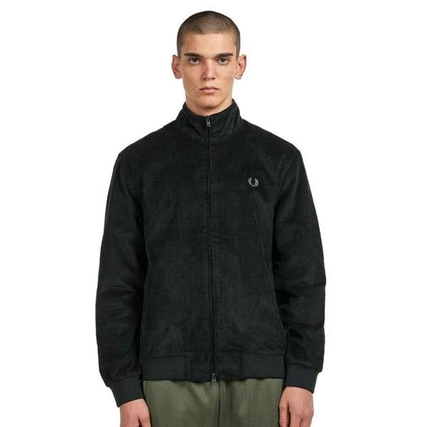 Fred Perry Cord Brentham Night Green Jacket XS