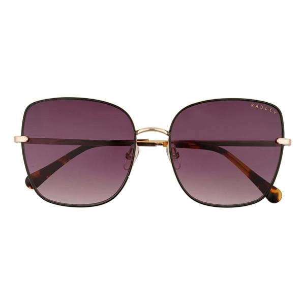Radley Sunglasses RDS-6537 204 Black Gold Grey Gradient