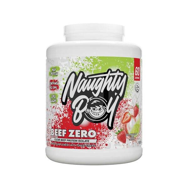 Naughty Boy Beef Zero, Strawberry Lime - 1800g