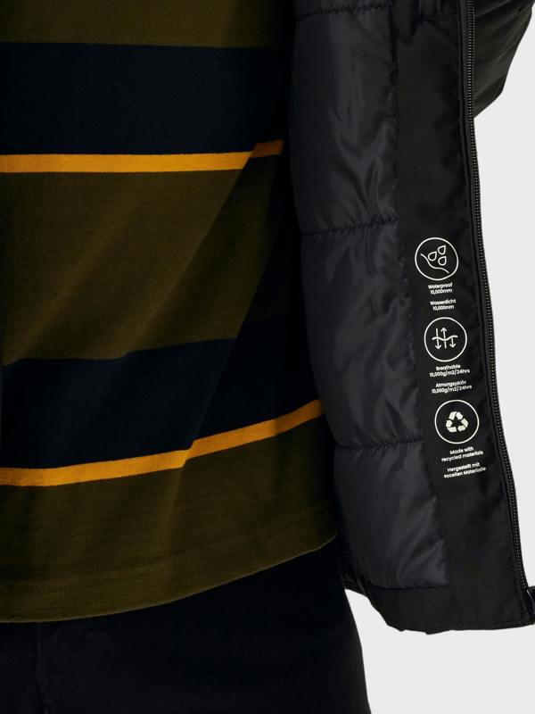 Regatta Frelton Waterproof Insulated Jacket Black | Regatta