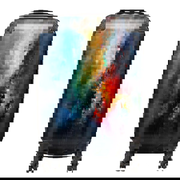 Warren Reed Colourful Chaos: Urban Dreamscape Suitcase