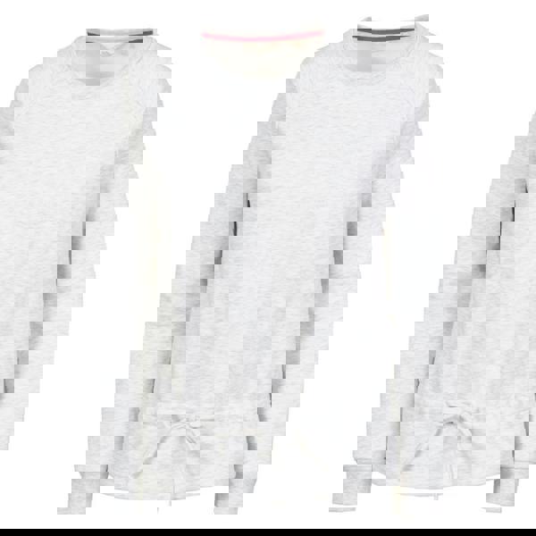 Trespass Womens/Ladies Gretta Marl Round Neck Sweatshirt - Pale Grey