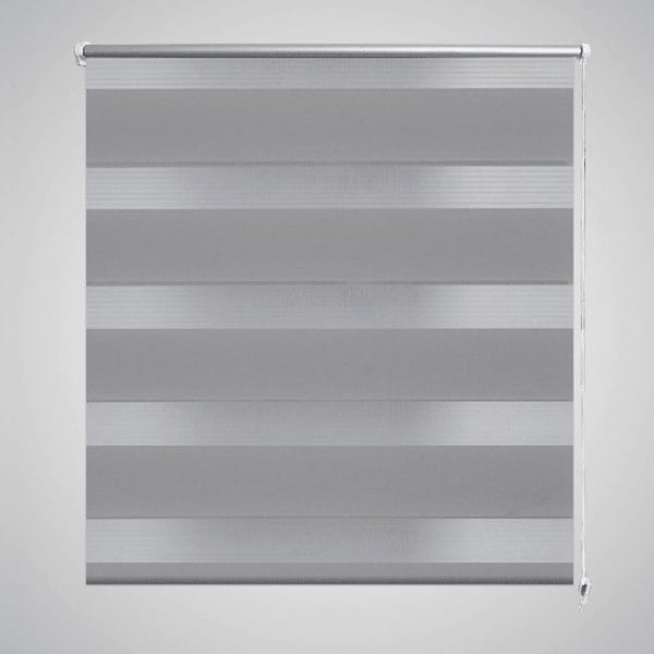 Berkfield Zebra Blind 40 x 100 cm Grey