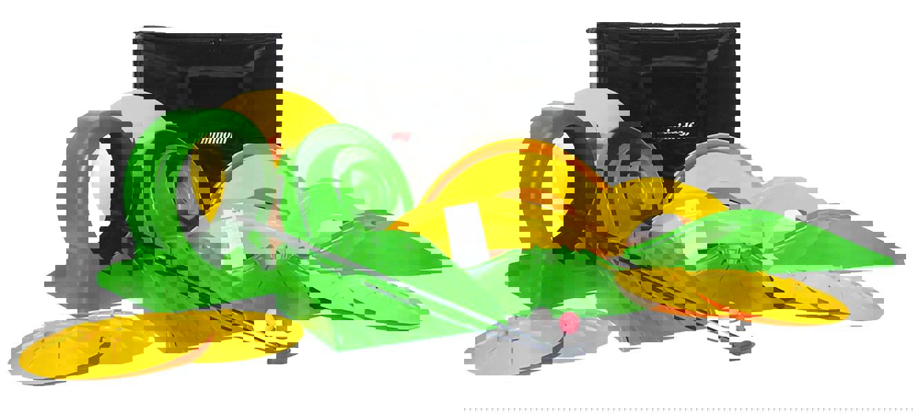 MyMiniGolf My Mini Golf Set Basic - Crazy Golf Obstacle Set With Carry Bag