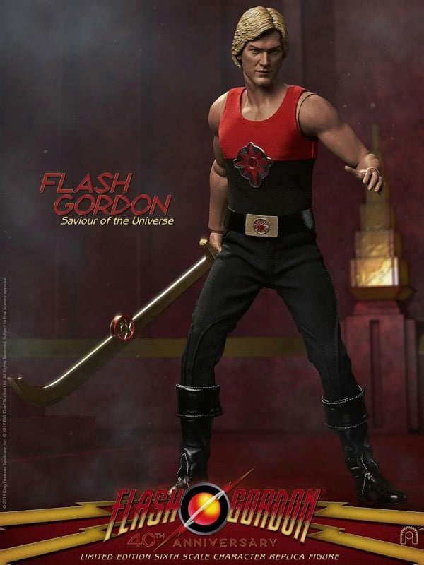 flash gordon saviour of the universe 1:6 scale figure big chief studios