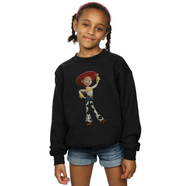 Disney Girls Toy Story Jessie Pose Sweatshirt - Black