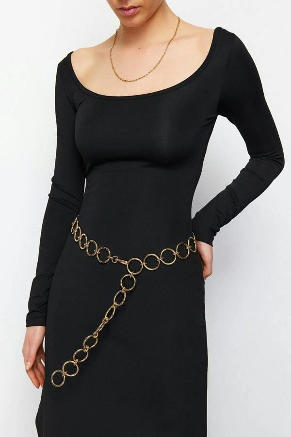 WOVCOR Ring Chain Belt