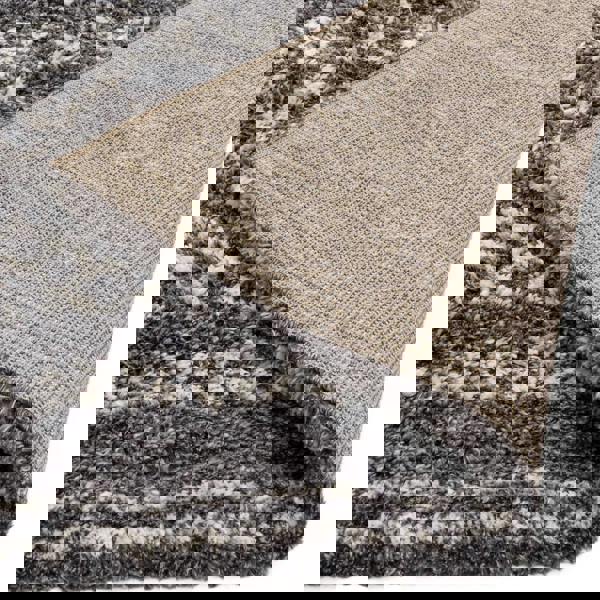 Asiatic Alto AL05 Grey Shaggy Rug