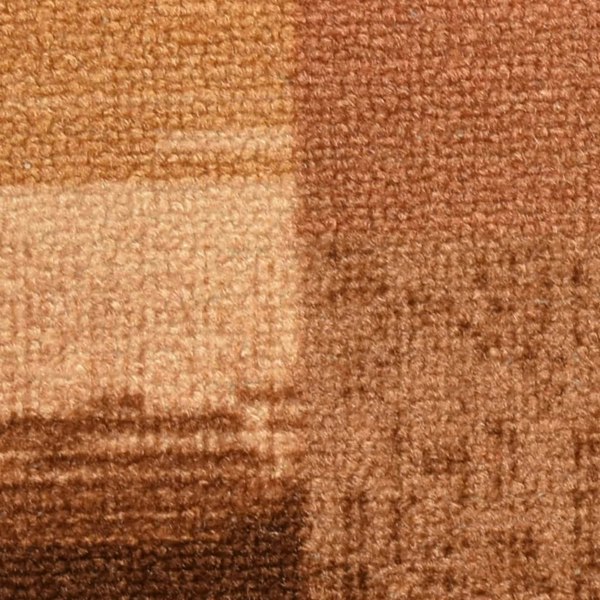 Berkfield Self-adhesive Stair Mats 15 pcs Brown 65x21x4 cm
