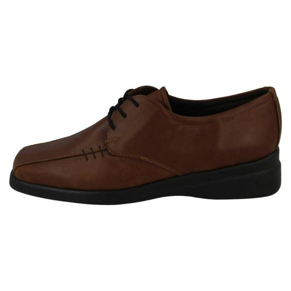 Nil Simile Ladies Nil Simile Narrow Fitting Leather Lace-Up Shoes Sussex
