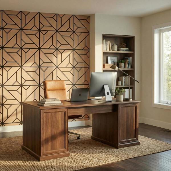 Britwall Acoustic Wall Panel EchoGrid PET + MDF Pack of 4 – EchoGrid