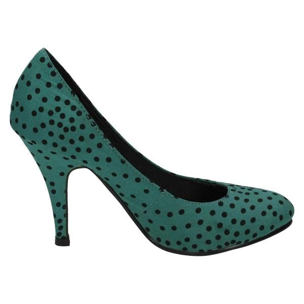 Anne Michelle Ladies Anne Michelle Polka Dot Court Shoes