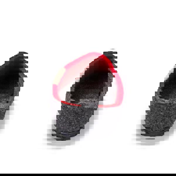 Gumbies Outback Men's Slippers - Charcoal & Red